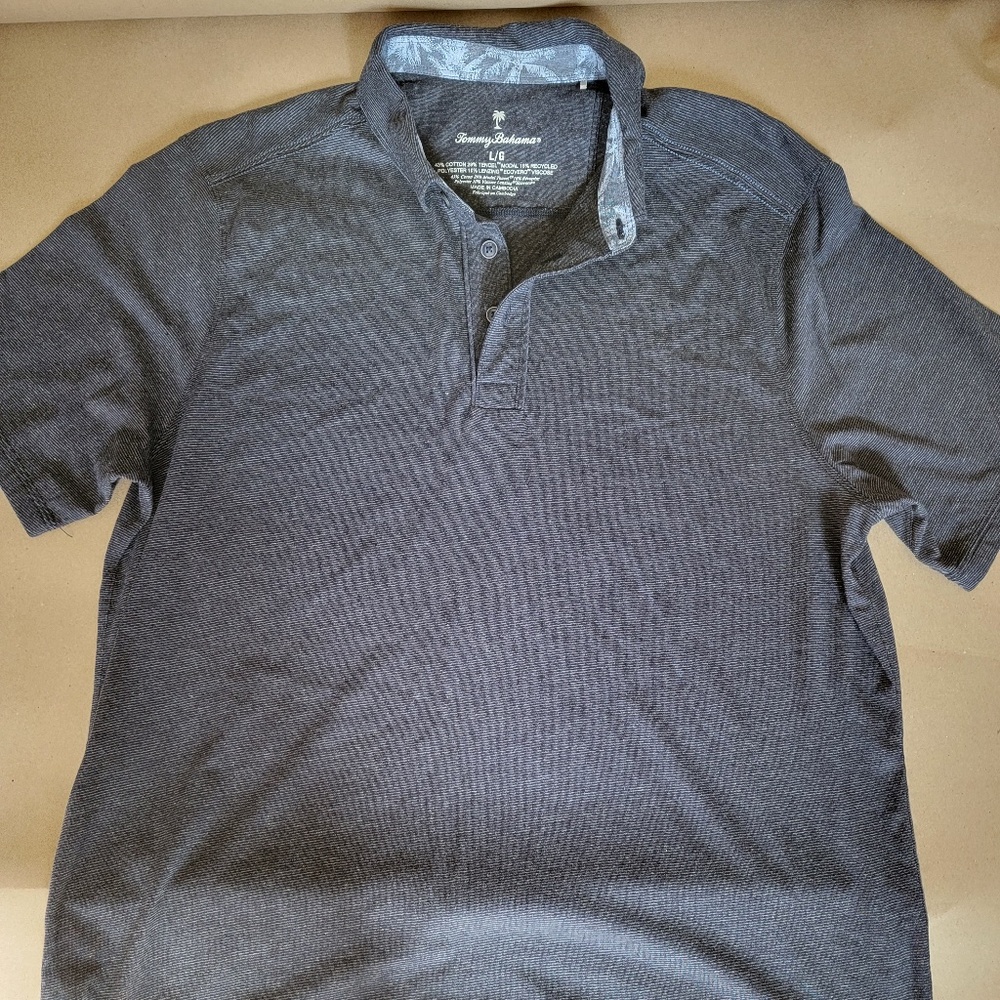 Tommy Bahama Men’s Emfielder 2.0 Polo – Size L – Like New – $99.50